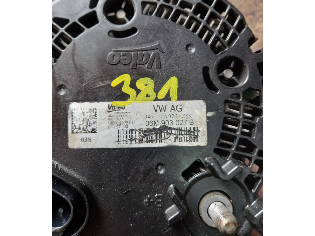 Генератор 06M903027B, 14V150A37182X Audi Q5 SQ5