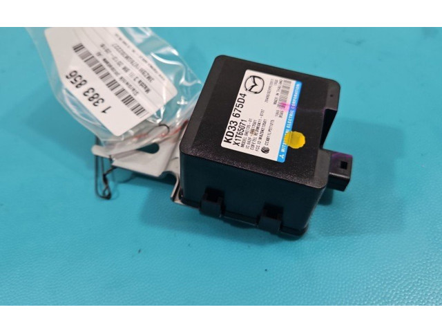 Блок комфорта KD33675D4, IMPRK1383856 Mazda 3 III