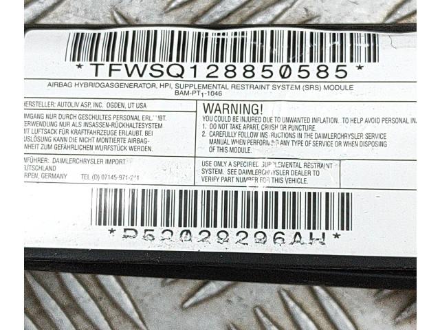 Боковая подушка безопасности 52029296AF, P606222000FF06 Jeep Grand Cherokee (WK)