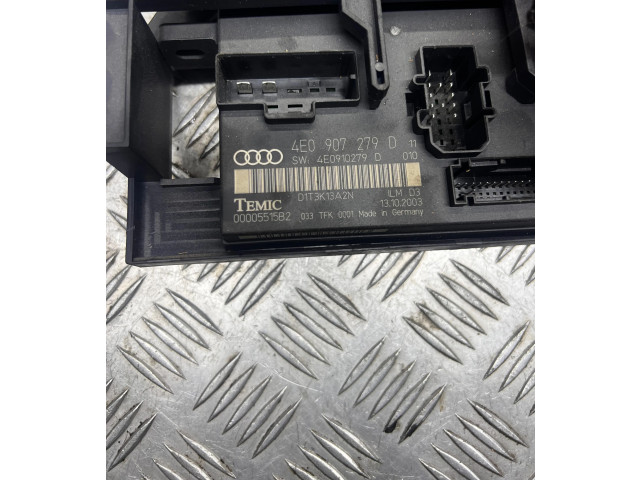 Pojistková skříňka 4E1937503A, 4E0907279D Audi A8 S8 D3 4E 2004