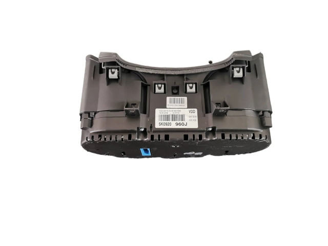 Панель приборов 5K0920960J, DD02416 Volkswagen Golf VI