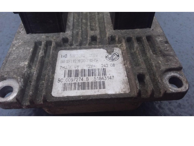 Řídící jednotka 51843147, 51843147 Fiat Punto (199) 2008