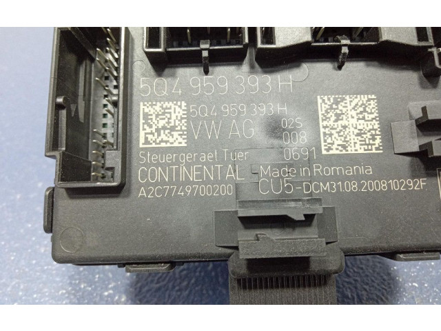 Блок управления 5Q4959393H, 5Q4959393H Skoda Octavia 985