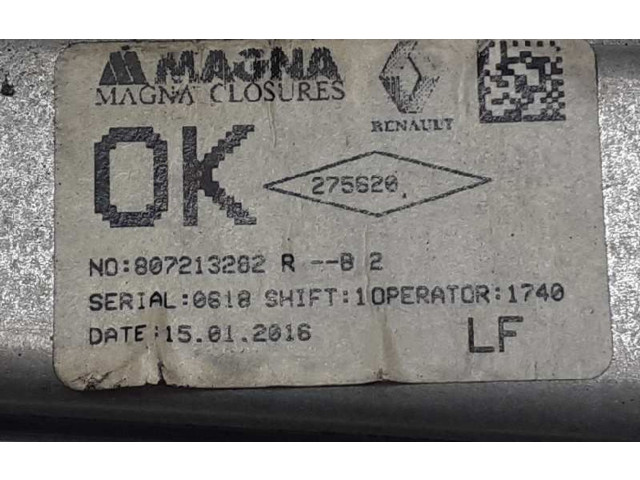 Рулевая рейка  Передний механический механизм для подъема окна 807213282R, 275620   Dacia Sandero  -  года