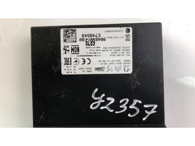 Блок управления 9846687980 Citroen C3 Aircross