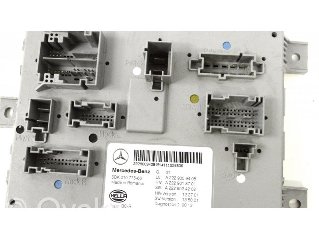 Блок комфорта A2229024208, A2229018701 Mercedes-Benz S W222