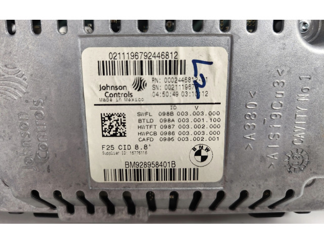 Дисплей    9289584   BMW X3 F25