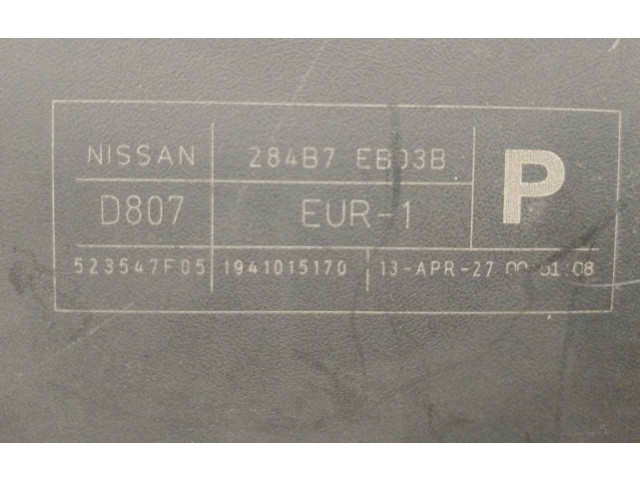 Pojistková skříňka Řídící jednotka BSM 284B7EB03B, 523547F05 Nissan Navara 2005
