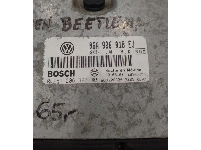 Блок управления двигателем Блок управления 0261206327   Volkswagen New Beetle