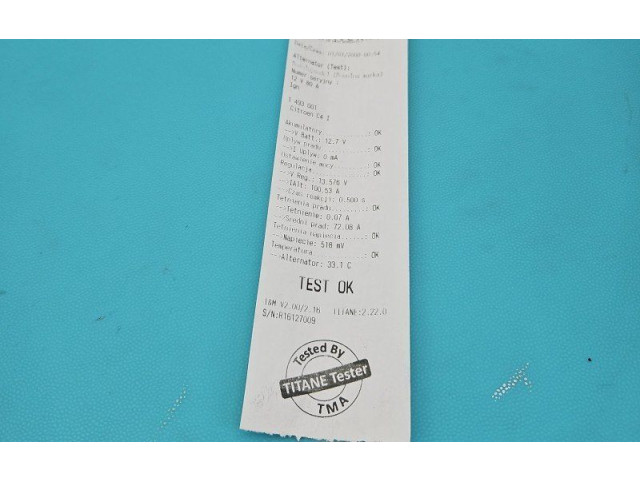 Генератор 9654343080, IMPRK1493001 Citroen C4 I