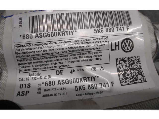 Подушка безопасности двери 5K6880741F Volkswagen Golf SportWagen