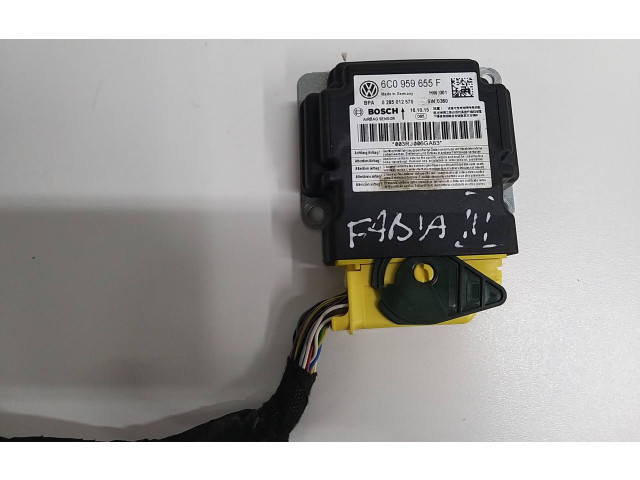 Блок подушек безопасности 6C0959655F   Skoda 