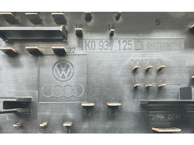   Pojistková skříňka 1K0937125D   Volkswagen Tiguan 2011