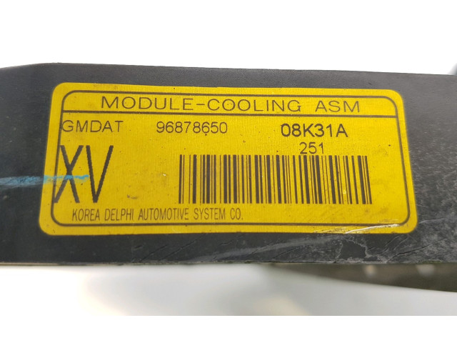 Вентилятор радиатора 93744897, J0-1921Q Chevrolet Aveo