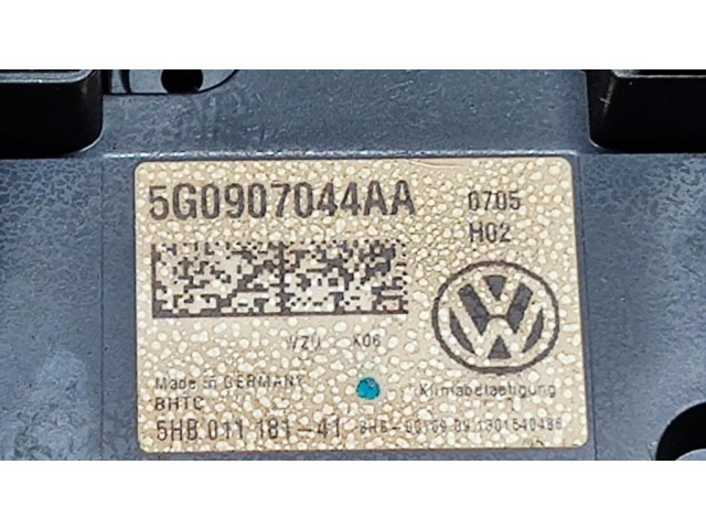 Блок управления климат-контролем 5G0907044AA   Volkswagen Golf VII