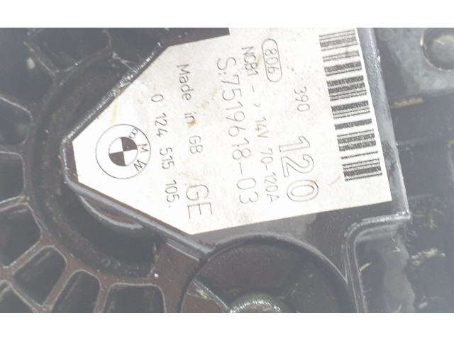 Генератор 7519618, 7519620   BMW Z4 E85 E86      