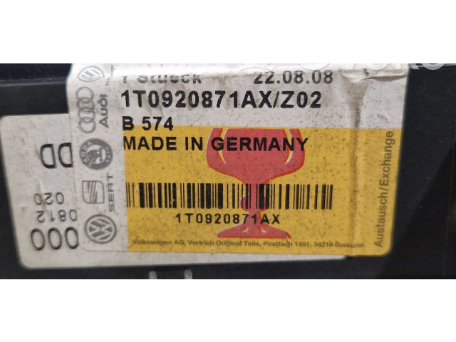 Панель приборов 1T0920871AX, E574   Volkswagen Touran I       