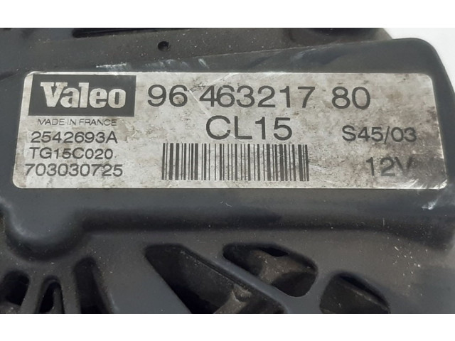 Генератор 9646321780, 0124525035   Citroen C8      