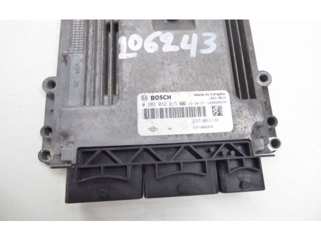 Блок управления двигателя 0281032215, 0281032215 Dacia Dokker
