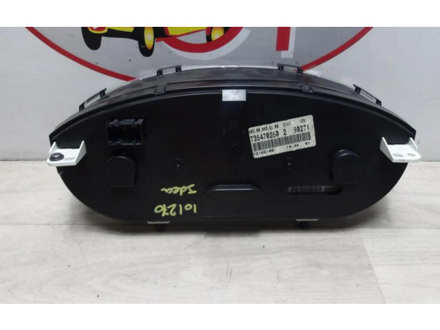 Панель приборов 735423082, 735423082 Fiat Idea