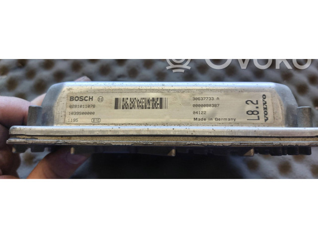 Блок управления двигателя 0281011078, 1039S00000   Volvo V70