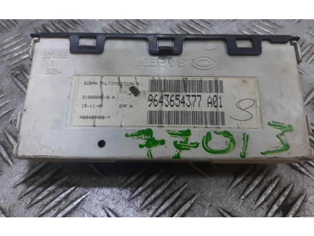 Дисплей 9643654377 Citroen Xsara