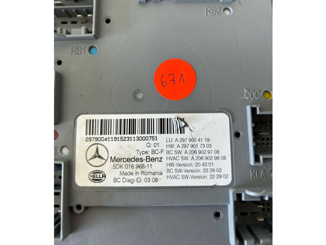 Блок управления A2979004119   Mercedes-Benz GLC C254