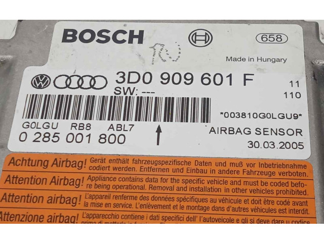 Блок управления надувных подушек 3D0909601F, 3D0909601F00B   Volkswagen Touareg I