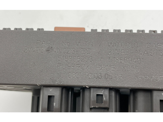 Блок предохранителей 2W9314A073BE, 2W9314A073BE Jaguar XJ X350