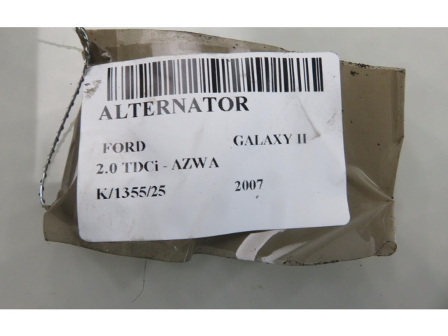 Генератор 0121615009, 6G9N10300XC Ford Galaxy