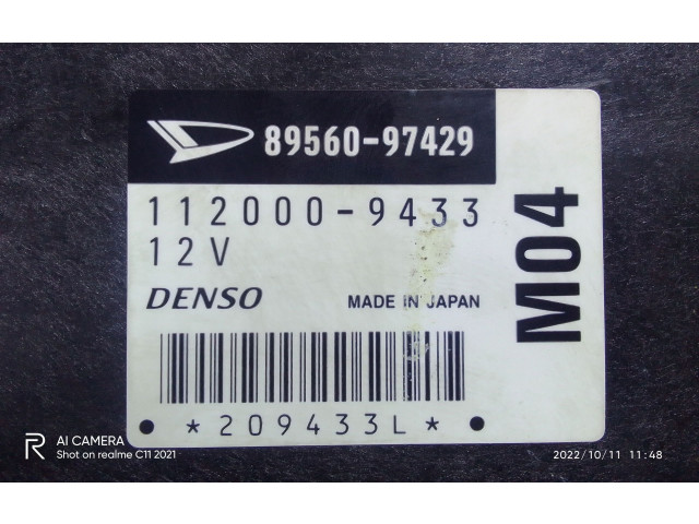 Блок управления двигателя 8956097429, 8956097429   Daihatsu Sirion