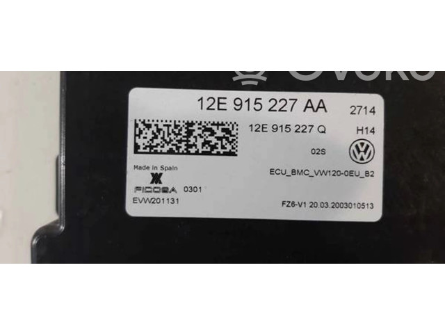 Блок управления 12E915227Q, 12E915227AA Volkswagen e-Golf
