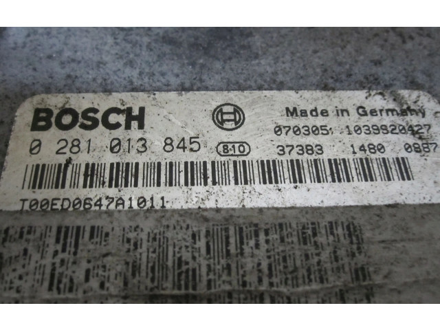 Блок управления двигателя 0281013845 Jeep Patriot