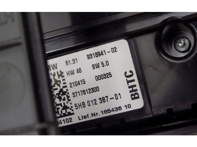 Блок управления климат-контролем 9318941   Mini Clubman F54