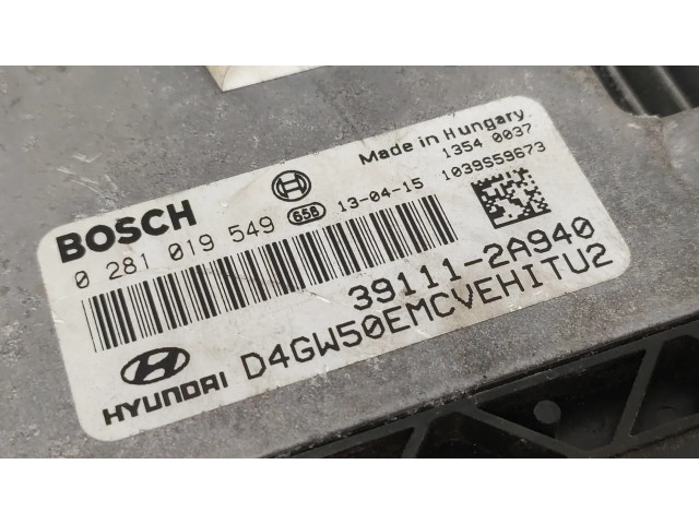 Řídící jednotka 391112A940, 0281019549 Hyundai i30 2013