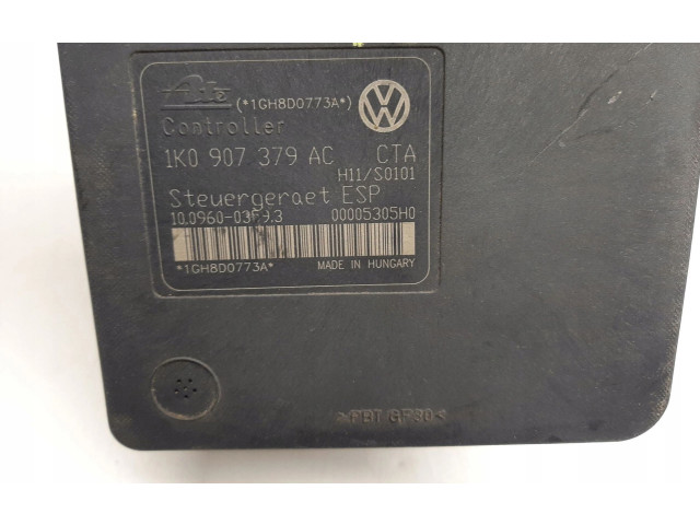 Блок управления АБС 1K0907379AC Audi A3 S3 8L