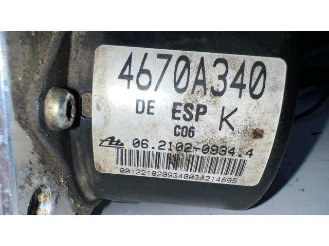 Блок АБС 06210209344, ABS   Mitsubishi  Outlander  2001-2007 года