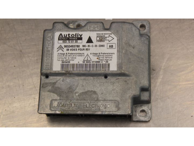 Блок управления 9653493780, 603726100   Citroen C4 I