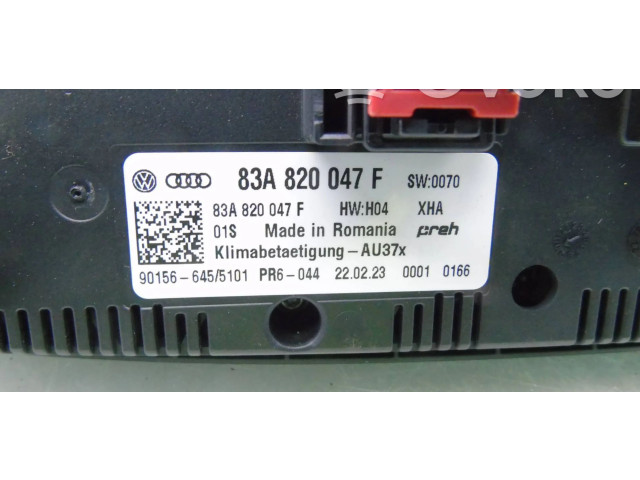 Блок управления климат-контролем 83A820047F   Audi A1