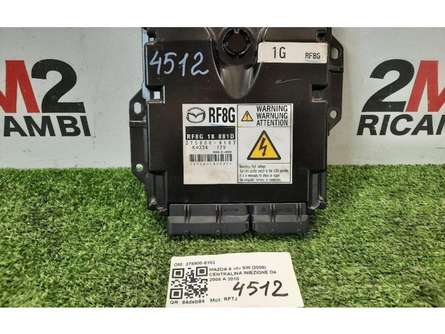 Řídící jednotka 2758008103, 2758008103 Mazda 6 2008