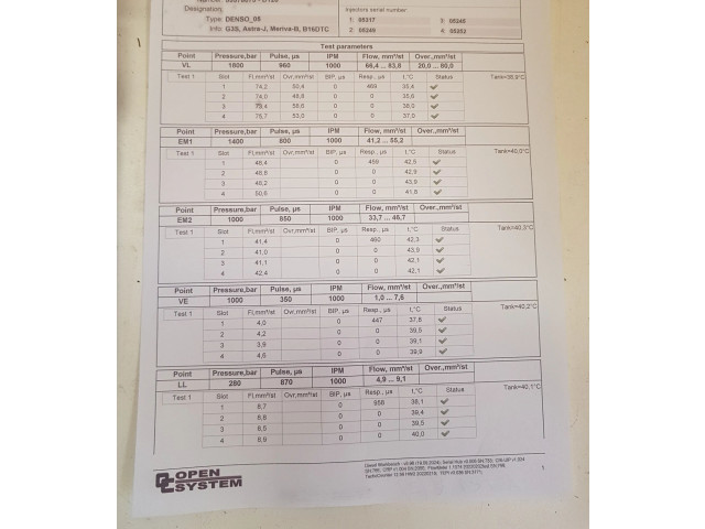 Vstřikovač 55578075 Opel Astra K B16DTE