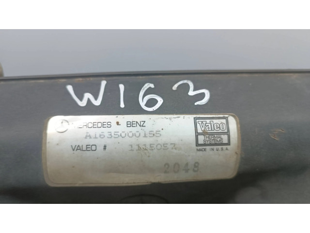 Комплект вентиляторов A1635000155, 1115057 Mercedes-Benz ML W163 3.2