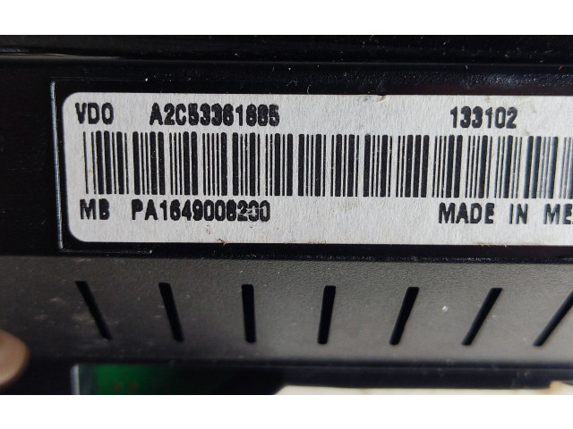 Панель приборов A2C53361685, 133102   Mercedes-Benz GL X164       