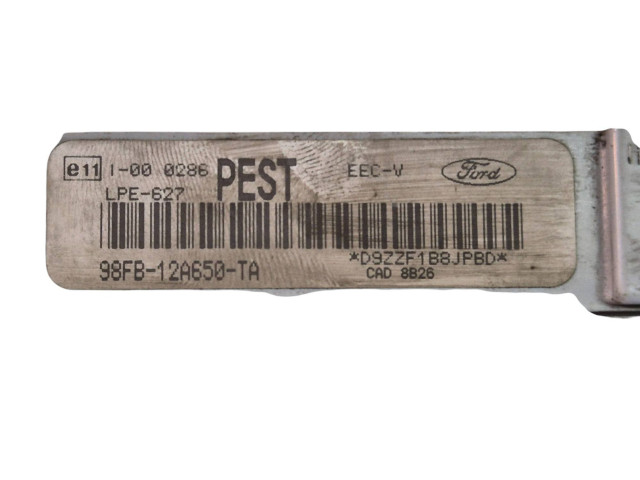 Блок управления двигателя 98FB12A650TA, CAD8B26   Ford Puma