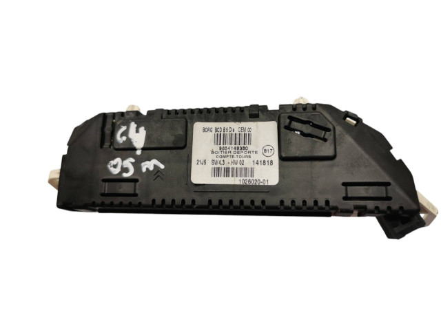 Дисплей    9654149380, 102602001   Citroen C4 I