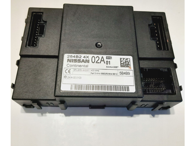 Блок комфорта 284B24X02A, 284B24X02AD40 Nissan Navara D40