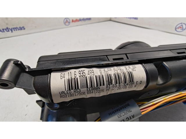 Блок управления климат-контролем 64116935489, 64116940861   Mini One  Cooper R50  53