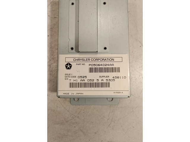 Турбина Блок управления навигации (GPS) Jeep Grand Cherokee (WK) 3.0 P05064024AA