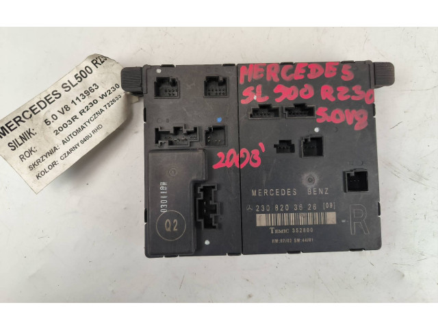 Блок управления дверью 2308203626, 352800   Mercedes-Benz SL R230