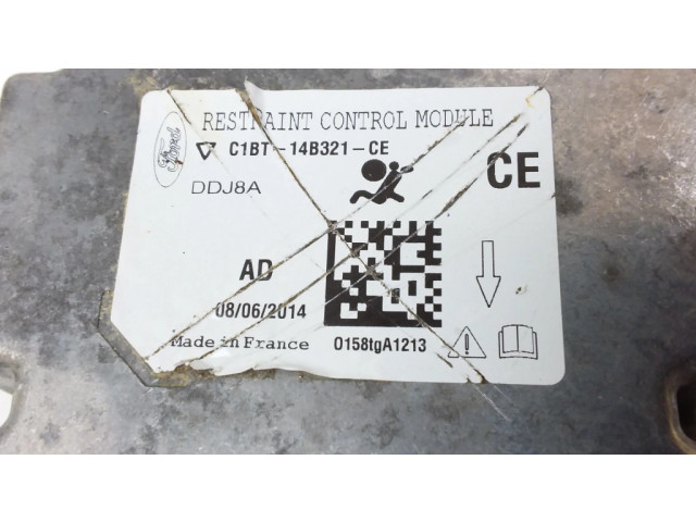 Блок подушек безопасности 1CBT14B321CE, CU5T14F262HB Ford Fiesta